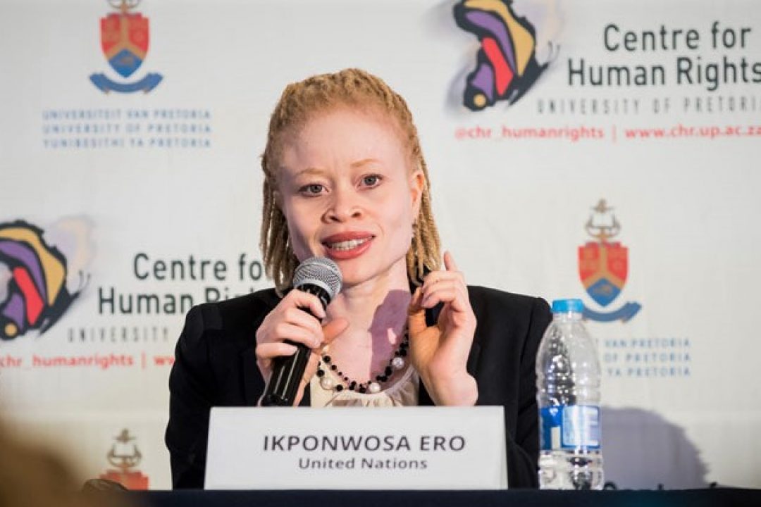 IKPONWOSA ERO, seis años “escalando el Kilimanjaro” en la ONU por los derechos de las personas con albinismo