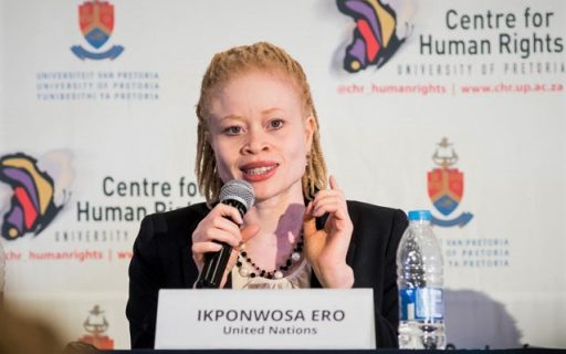 IKPONWOSA ERO, seis años “escalando el Kilimanjaro” en la ONU por los derechos de las personas con albinismo