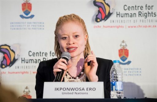 IKPONWOSA ERO, seis años “escalando el Kilimanjaro” en la ONU por los derechos de las personas con albinismo