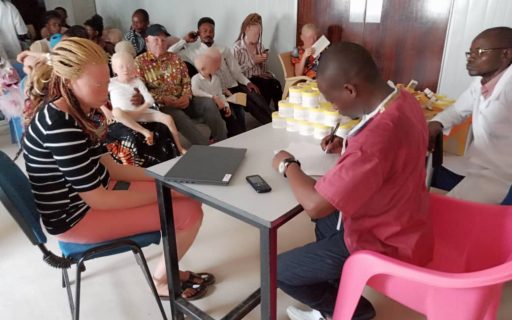 Apoyamos a las personas con albinismo en República Democrática del Congo